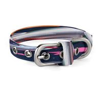 Star Rocket Pet Collar, Oxford Cloth Pet Collar 7.9-10.4 Inch, Soft Breathable Adjustable Dog Collar with Safe Buckle, Durable Wear-Resistant Collar for Puppy Dogs and Cats