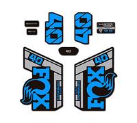 STAR SAM Fox 40 Performance Elite 2021 Bicycle Fork Compatible Stickers Light Blue 1 cm