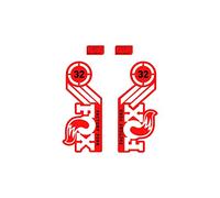 STAR SAM Fox Factory Fork Compatible Stickers White 29 Inches Red 1 cm