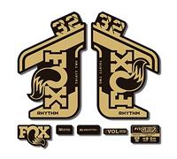 STAR SAM Stickers Compatible with Fox 32 Rhythm 2021 Metallic Gold 1 CMT
