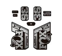 STAR SAM Stickers Compatible with Fox 36 Performance Elite 2021 Metallic Silver 1 CMT