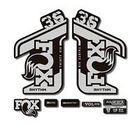 STAR SAM Stickers Compatible with Fox 36 Rhythm 2021 Metallic Silver 1 CMT