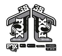 STAR SAM Stickers Compatible with Fox 38 Rhythm 2021 White 1 cm