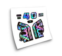 STAR SAM Stickers Compatible with Fox 40 Heritage Collection 2021 Holographic 1 CMT