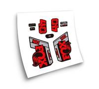 STAR SAM Stickers Compatible with Fox 40 Performance Elite 2021 Red 1 cm