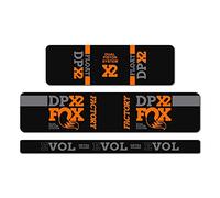 STAR SAM Stickers Compatible with Fox Float DPX2 2018 Orange 1 cm