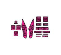 STAR SAM Stickers Compatible with Rock Shox Judy 2017-29 Inches Pink 1 cm