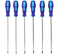 Star Screwdriver Set Extra Long Magnetic Torx T10 T15 T20 T25 T27 T30 6Pc 360mm