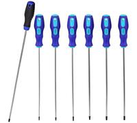 Star Screwdriver Set Extra Long Reach Magnetic Torx Phillips T10 T15 T20 T25 T27 T30 PH2 7Pc 360 / 400mm