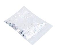 Star Sequins PET Silver Mixed Fantasy Glitter 10g for Body Face Hair Up Nail Art, Balloon Decoration Resin Decoration Nail Art