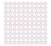 Star Shape Paper Clips, Metallic Paper Clips, Pink Rustproof Office Supplies with Bright Surfaces, 100pcs Cute Star Shaped Clips for School Home Office Craft Pr