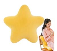 Star Shaped Cushion | Star Pillow Plush, Stuffed Sofa Cushion, Stuffed Plush Toy with Soft 300g Filling in Yellow and Pink for Home Decor, Sofa Comfort, Bedroom Styling, Relaxation, and Gift Giving