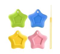 Star Shaped Erasers - Stationery | Classroom Prize Eraser | for Kids Teachers Classroom Homework Exam Library Studio Artists Drafters Home Office