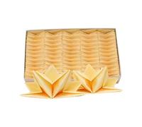 Star Shaped Napkins in Catering Trays (120, Cream) 100% Convenient - Easily and Quickly Dress Your Tables with Pre-Folded Paper Serviettes Attractive, Elegant and Fun - for Every Special Occasion.