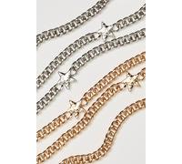 Star Shine Chain Belt at Free People in Silver Lining - female