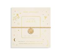 STAR SIGN A LITTLE ARIES Gold Plated Bracelet in 17.5 cm stretch