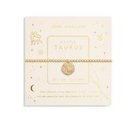 STAR SIGN A LITTLE TAURUS Gold Plated Bracelet in 17.5 cm stretch