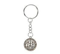 Star Sign Horoscope Keyring Constellation Astrology Keychain Birthday Zodiac (Gemini)