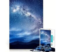 Star Sky 1000 Piece Jigsaw Puzzle for Adults Brain Challenge Toy Group Play Clear Cut Lovely Present 38x52cm