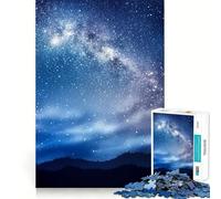 Star Sky 1000 Pieces Jigsaw Puzzles for Teenagers Brain Skill Leisure Time Exact Edge Thoughtful Gift 50x75cm