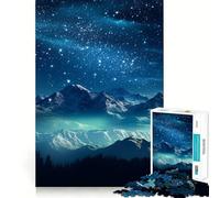 Star Sky Jigsaw Puzzle for Adults 1000 Pieces Smart Game Tension Relief Pattern Assembly Heartfelt Gift 38x52cm