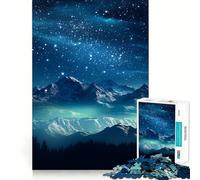 Star Sky Jigsaw Puzzles for Teenagers 1000 Piece Mind Skill Toy Simple Fun Design Assembly Memorable Gift 50x75cm