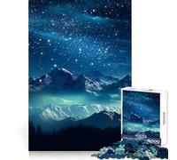 Star Sky Jigsaw Puzzles for Teenagers 1000 Piece Mind Skill Toy Simple Fun Design Assembly Memorable Gift 50x75cm