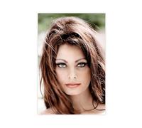 Star Sophia Loren Poster (22) Canvas Poster Wall Art Decor Print Picture Paintings for Living Room Bedroom Decoration 16x24inch(40x60cm)