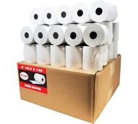 Star SP700 Kitchen Printer Paper (50 Rolls) 3" x 190' ft 1 Ply Bond (Non-Thermal) Receipt Paper POS Cash Register Paper for TMU200 SRP275 from BuyRegisterRolls