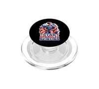 Star Spangled Scrubs Patriotic Nurse PopSockets PopGrip for MagSafe