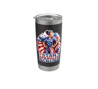 Star Spangled Scrubs Patriotic Nurse Stainless Steel Insulated Tumbler