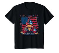 Star Spangled Sweet Tooth T-Shirt, Kids, Black, 2 Years
