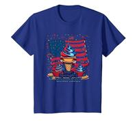 Star Spangled Sweet Tooth T-Shirt, Kids, Royal Blue, 2 Years