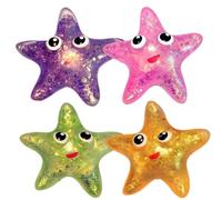 Star Squeeze Fidget Portable Star Sparkling Sensory Party Favors