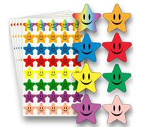 Star Stickers For Reward Chart, 200 Colourful Reward Star Stickers For Children To Praise Good Work And Behaviour, Easy Peel Small Star Stickers For Teachers, Potty Training & More, Multi-color