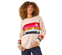 Star & Stripe Knitted Jumper Roman Multi 20
