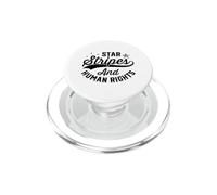 Star Stripes Human Rights American Flag Design PopSockets PopGrip for MagSafe