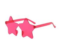 Star Sunglasses - Pentagram Shaped Fashion Shades, Oversized Aesthetic Design, Comfortable Fit Stylish Pool Eyewear | Scratch Resistant Coating for Summer Beach Vacations Concert Outfits Theme