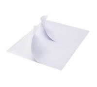 STAR SUPPLIES 100 Sheets Of A4 Plain White Self Adhesive Blank Address Shipping Labels (18 Address Labels Per Sheet)