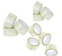 STAR SUPPLIES 144 Rolls Of Clear 50mm X 66M Strong Sticky Packaging Parcel Tapes