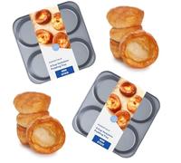 STAR SUPPLIES 4 Cup Giant Non-Stick Yorkshire Pudding Baking Tray (1)