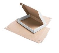 STAR SUPPLIES 5 X White Small Single Wall Die Cut Packing Shipping Boxes C6