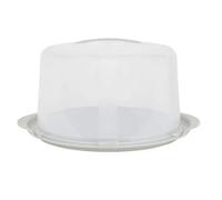 STAR SUPPLIES Deep Cake Clear Plastic Storage Containers With Handles & Lids For Cakes And Desserts