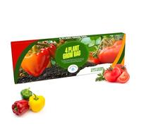 STAR SUPPLIES Fruit & Vegetables 4 Plant Grow Bags With Balanced Nutrients & Water Retention For Gardening & Greenhouses (38 Litres (1 Bag))