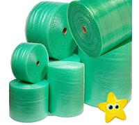 STAR SUPPLIES Green Eco Friendly Bubble Wrap Rolls 300mm/500mm/750mm