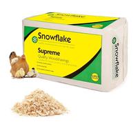 STAR SUPPLIES Softwood Timber Bale Large Supreme 15kg Animal Bedding For Poultry, Sheep & Horses