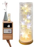 Star Table Lamp - Radiant Bedroom Decor, Elegant Starry Illumination | Modern Bedside Accent, Charming Celestial Glow Ambience Design, Starlight Lighting Fixture Cozy Nursery Dorm Living Room