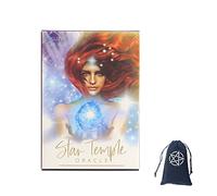Star Temple Oracle tarot Cards,with bag,Party Game,Fortune Telling Toys