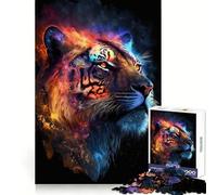 Star Tiger 1000 Piece Jigsaw Puzzles for Adults Teenagers Thought Toy Leisure Time Accurate Edge Wall Art Decor 38x52cm