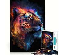 Star Tiger Hard Jigsaw Puzzle for Adults 1000 Pieces Smart Toy Casual Fun Accurate Cut Artistic Gift 50x75cm